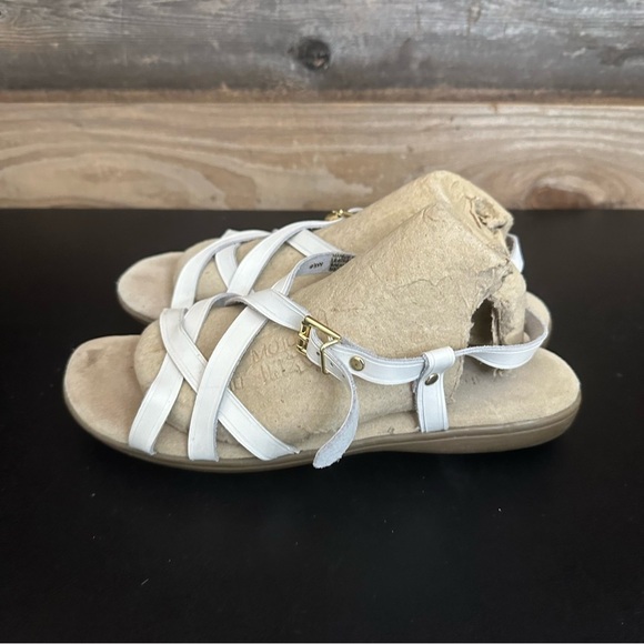 G.H. Bass & Co. Margie SunJuns White Strappy Sandal Women's Size 9.5 W Vintage - Picture 2 of 11
